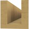 Ekena Millwork 4in. W x 4in. H x 24in. L Block Woodgrain TimberThane Rafter Tail, Primed Tan RFTUR04X04X24BLKRCPR - alternate 2